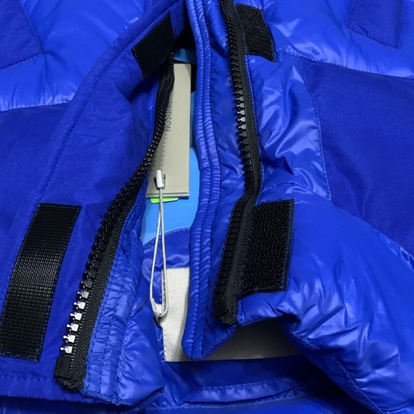 Hudson Blue Puffer Coat Sz M - Picture 10 of 15